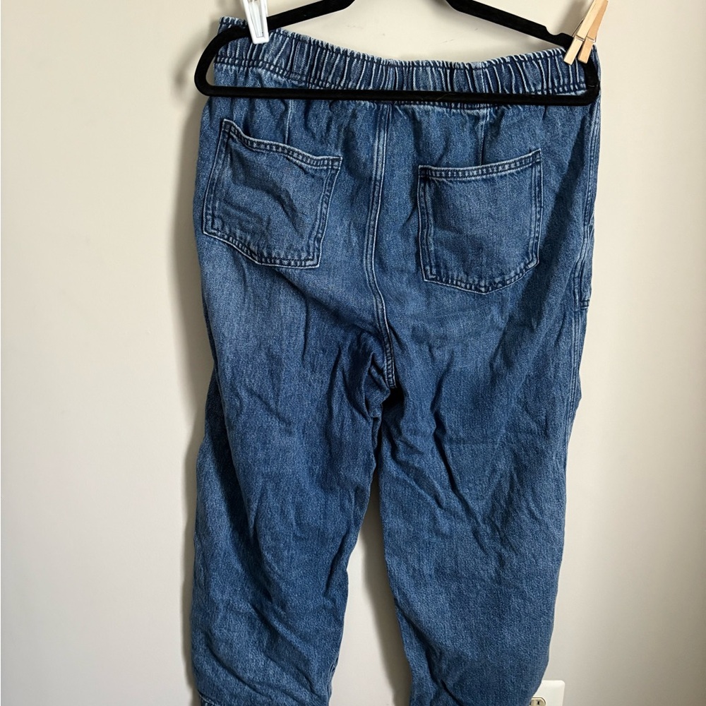 GAP Indigo Drawstring Barrel Women’s Jeans - Picture 3 of 5